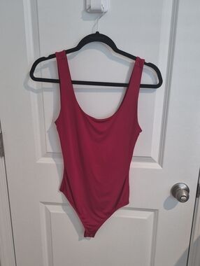 Women Express Bodysuit in Red